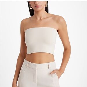 Women's Cropped Strapless/Tube Top